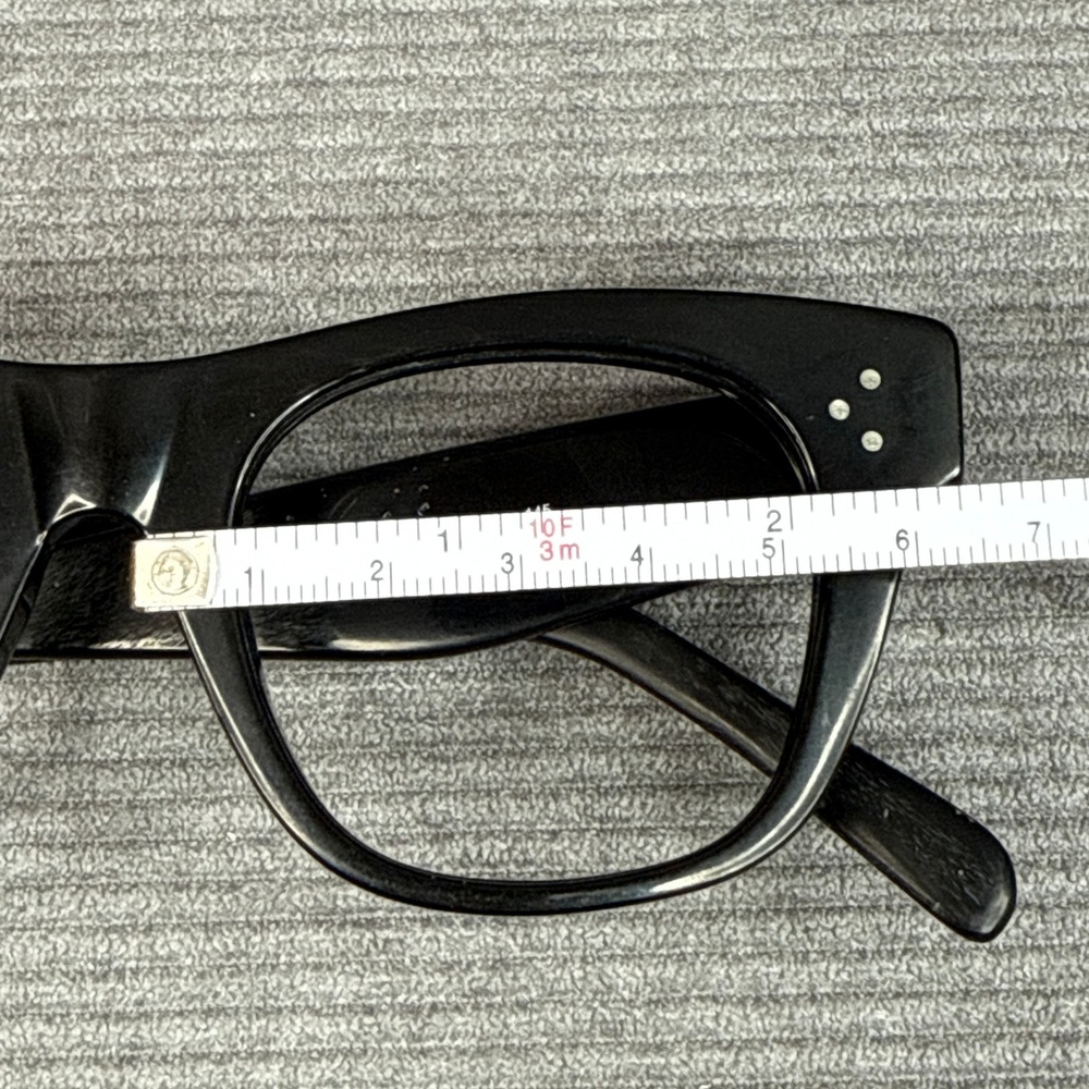Celine CL 41361 807 Black Cat Eye Eyeglasses Frames Made in Italy - Picture 6 of 13